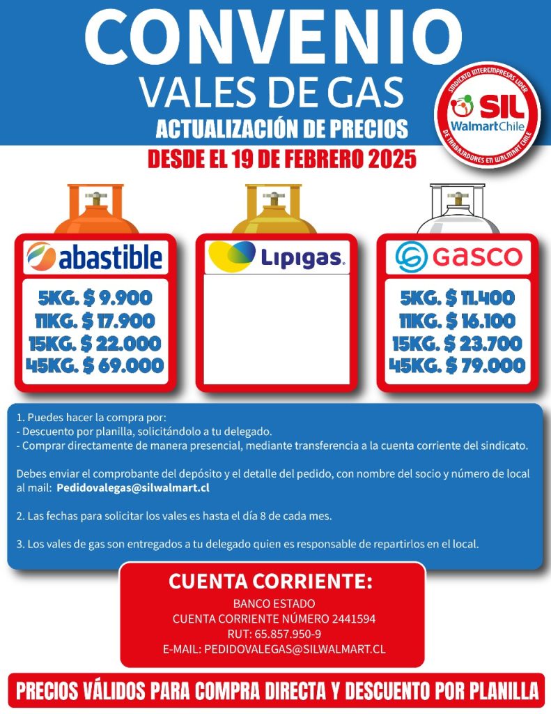 Convenios sil 8